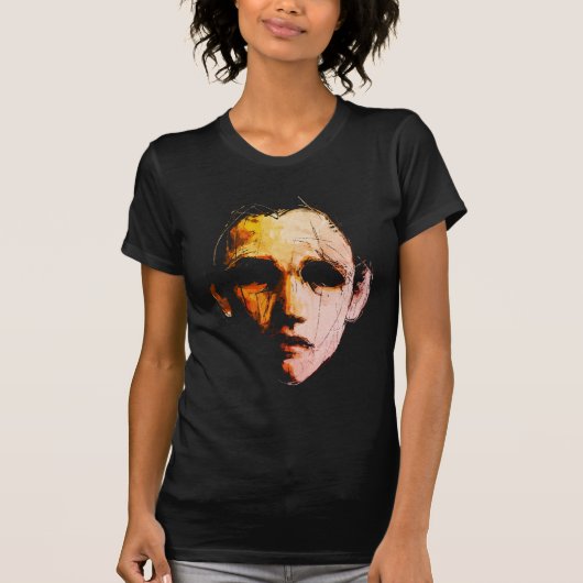T-shirt Énergie Abstraite Dynamique – Expression Moderne (Devant)