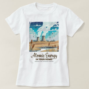 T-shirt Énergie atomique commerciale