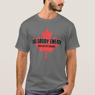 T-shirt Énergie Big Daddy Canada Feuillet d'érable aliment