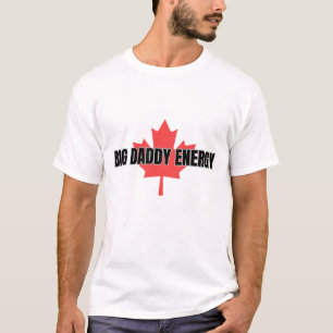 T-shirt Énergie Big Daddy Feuille d'érable canadienne