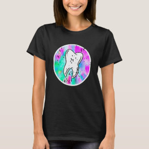 T-shirt Énergie de dent brillante Humour de dentiste drôle