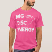 T-shirt Énergie de golf Big Disk (Devant)