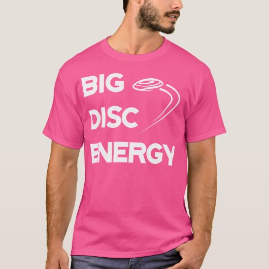 T-shirt Énergie de golf Big Disk (Devant)