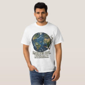 T-shirt Énergie de la planète brûlée (Devant entier)