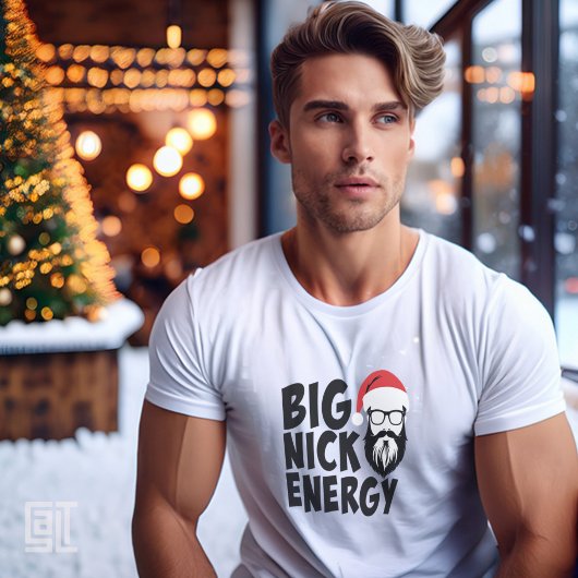 T-shirt Énergie de Noël Big Nick