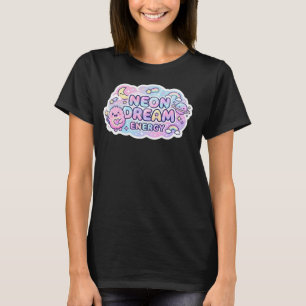 T-shirt Énergie de Rêve Néon Kawaii - Esthétique Pastel
