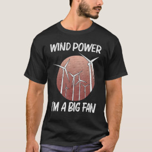 T-shirt Énergie Éolienne cool Pour Hommes Femme Turbine Éo