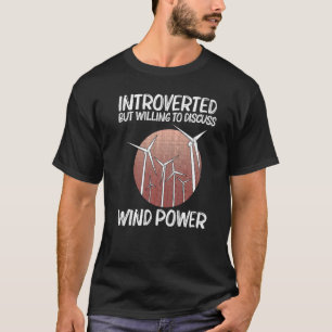 T-shirt Énergie Éolienne cool Pour Hommes Femme Turbine Éo