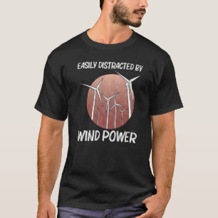 T-shirt Énergie Éolienne cool Pour Hommes Femme Turbine Éo