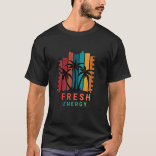 T-shirt Énergie Fraîche – Motivation Moderne