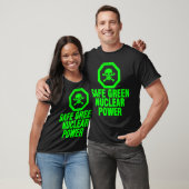 T-shirt Énergie nucléaire verte sûre (Unisexe)
