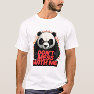 T-Shirt Énergie Panda En Colère