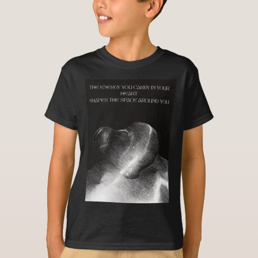 T-shirt Énergie positive dans votre coeur (Devant)