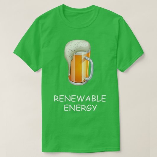 T-shirt Énergie renouvelable (Design devant)