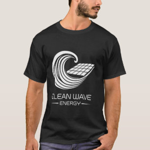 T-shirt Énergie renouvelable Earth Day Clean Wave Energy