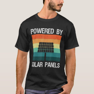 T-shirt Énergie renouvelable Énergie solaire Énergie solai