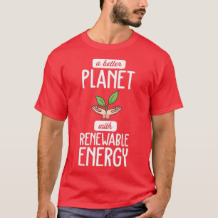 T-shirt Énergie renouvelable I transition énergétique élec