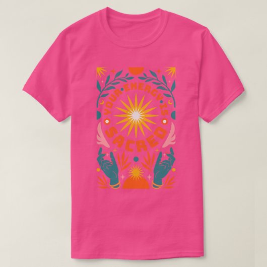 T-shirt Énergie sacrée (Design devant)