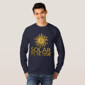 T-shirt Énergie solaire (Devant entier)