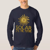 T-shirt Énergie solaire (Devant)