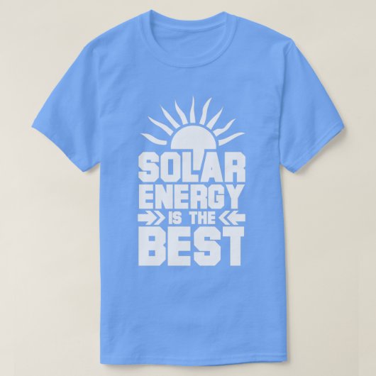 T-shirt énergie solaire 23 (Design devant)