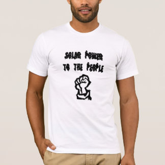 T-SHIRT ÉNERGIE SOLAIRE AUX PERSONNES