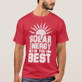 T-shirt Énergie solaire Énergie solaire solaire 11