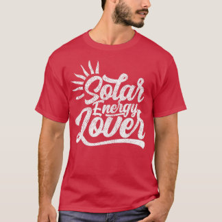 T-shirt Énergie solaire Solaire 2