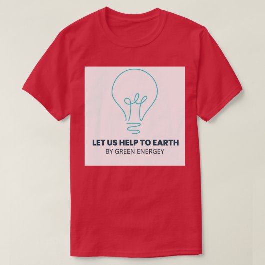 T-shirt Énergie verte (Design devant)