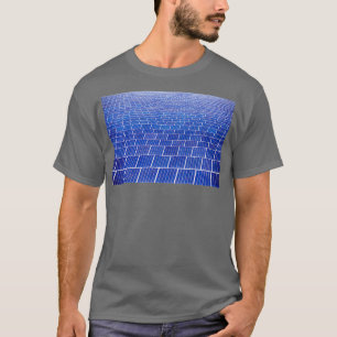 T-shirt Énergies renouvelables du panneau solaire Changeme
