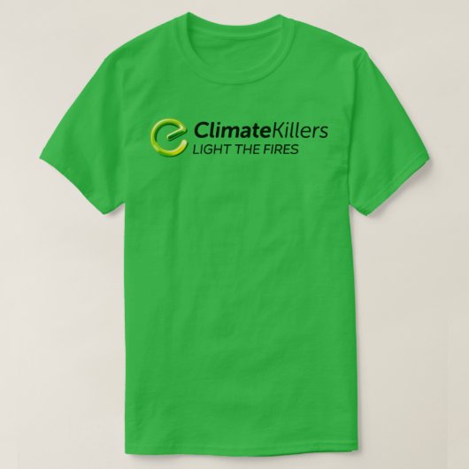 T-shirt Energy Australia Climate Killers (Design devant)