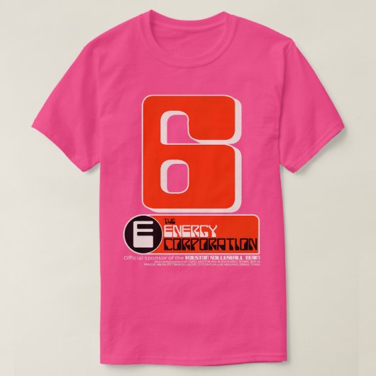 T-shirt Energy Corporation Houston Rollerball (Design devant)