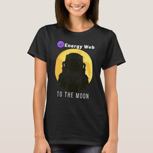 T-shirt Energy Web To Moon Ewt CryptoCurrency Blockcha (Devant)