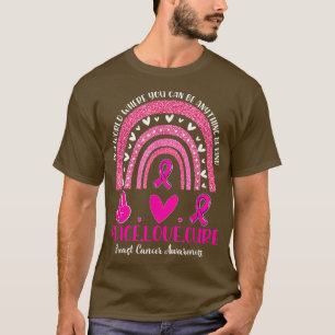 T-shirt Enfance Cancer arc-en-ciel être nature Paix Amour