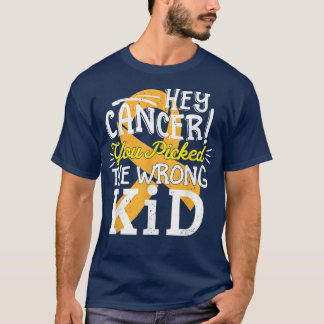 T-shirt Enfance Cancer Chemise Sensibilisation Survivant W