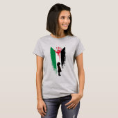 T-shirt Enfance exécutée - Solidarité palestinienne (Devant entier)