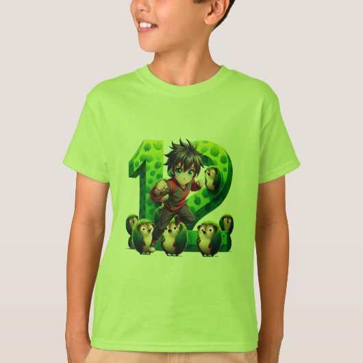 T-shirt Enfant À 12 Ans (Devant)