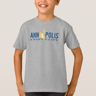 T-Shirt Enfant Ancré à Annapolis