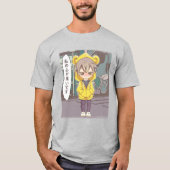 T-shirt Enfant Anime En Colère (Devant)