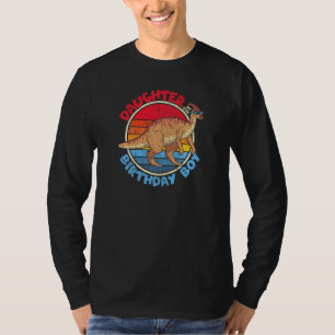 T-shirt Enfant Anniversaire I Fille I Parasaurolophus I Fa