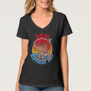T-shirt Enfant Anniversaire I Fils I Stegosaurus I Famille