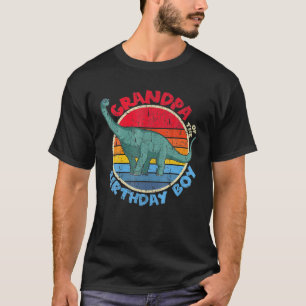 T-shirt Enfant Anniversaire I Grand-Père I Brachiosaurus I