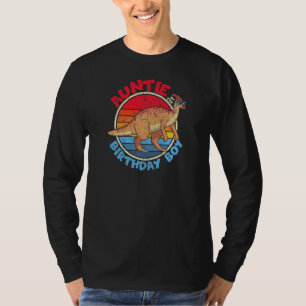 T-shirt Enfant Anniversaire I Tante I Parasaurolophus I Fa