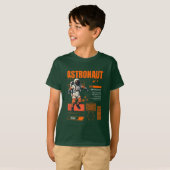 T-Shirt Enfant Astronaute Explorateur de l'Espace (Devant entier)