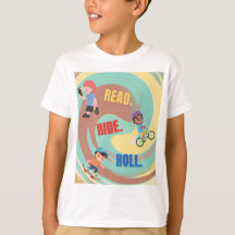 T-shirt enfant au design coloré.