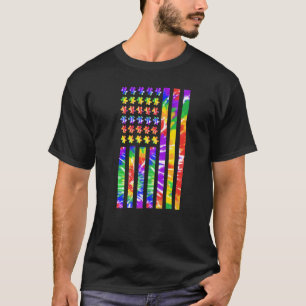 T-shirt Enfant Autiste Sensibilisation Américaine à l'Auti