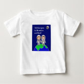 T-shirt enfant avec maman et papa par Jo Images (Devant)