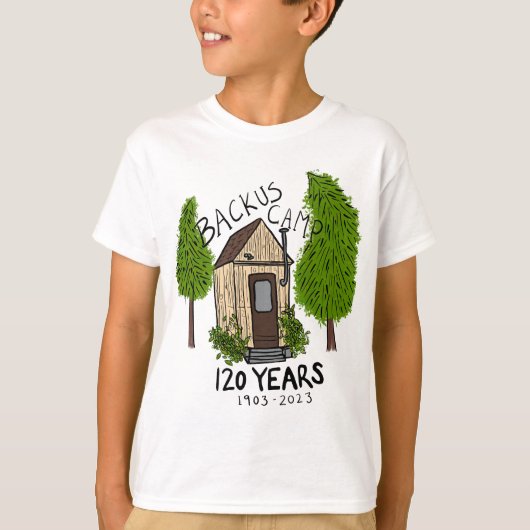 T-shirt enfant Backus Camp (Devant)