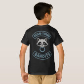 T-shirt enfant Bean-Town Bandits - Bleu (Dos entier)