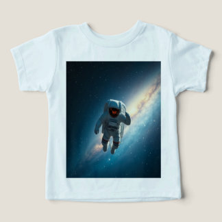 T-shirt Enfant & Bébé Astronaute Galaxie Spatiale